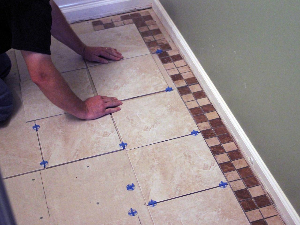 Replace Old Tiling, Steps In Tiling A Floor